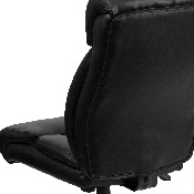 HERCULES Series Big & Tall 400 lb. Rated Black LeatherSoft Executive Ergonomic Office Chair with Full Headrest, GO-1235-BK-LEA-GG