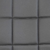 Mid-Back Gray Quilted Vinyl Swivel Task Office Chair, GO-1691-1-GY-GG