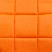 Mid-Back Orange Quilted Vinyl Swivel Task Office Chair, GO-1691-1-ORG-GG