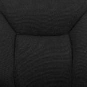 HERCULES Series Big & Tall 400 lb. Rated Black Fabric Deep Tufted Swivel Ergonomic Task Office Chair with Adjustable Arms, GO-2073F-GG
