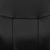 Mid-Back Black Glove Vinyl Executive Swivel Office Chair with Arms, H8020-GG