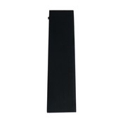 Sheehan Black Memorial Flag Display Case - Solid Wood Military Flag Display Case for 9.5 x 5 American Veteran Flag, HFMHD-GDIS-CRE8-372315-GG