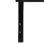 Bedford Tufted Upholstered King Size Headboard in Black Fabric, HG-HB1704-K-BK-GG
