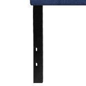 Bedford Tufted Upholstered Queen Size Headboard in Navy Fabric, HG-HB1704-Q-N-GG