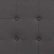 Lennox Tufted Upholstered Queen Size Headboard in Gray Vinyl, HG-HB1705-Q-GY-GG