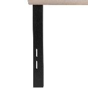 Cambridge Tufted Upholstered Full Size Headboard in Beige Fabric, HG-HB1708-F-B-GG