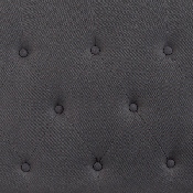 Cambridge Tufted Upholstered Queen Size Headboard in Dark Gray Fabric, HG-HB1708-Q-DG-GG