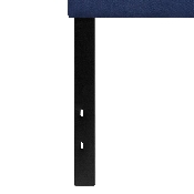 Cambridge Tufted Upholstered Queen Size Headboard in Navy Fabric, HG-HB1708-Q-N-GG