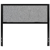 Bristol Metal Tufted Upholstered Full Size Headboard in Light Gray Fabric, HG-HB1725-F-LG-GG