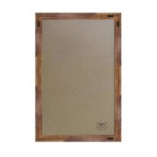 Canterbury 24" x 36" Torched Wood Wall Mount Magnetic Chalkboard Sign, Hanging Wall Chalkboard Memo Board for Home, School, or Business, HGWA-3GD-CRE8-791315-GG