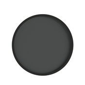 Canterbury 12" Round Wall Mounted Magnetic Chalkboards for Home or Business with Eraser and Chalk in Black Pine Wood Frames, Set of 2, HGWA-CHKCIRCLE12-2PK-BLK-GG