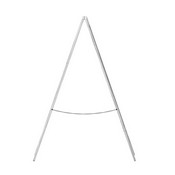 Canterbury 40" x 20" Vintage Wooden A-Frame Magnetic Indoor/Outdoor Chalkboard Sign, Freestanding Double Sided Extra Large Message Board, Whitewashed, HGWA-GDIS-CRE8-342315-GG