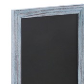 Canterbury 11" x 17" Rustic Blue Wall Mount Magnetic Chalkboard Sign, Hanging Wall Chalkboard Memo Board for Home, School, or Business, HGWA-GDIS-CRE8-562315-GG