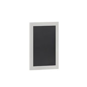 Canterbury 18" x 24" White Wall Mount Magnetic Chalkboard Sign, Hanging Wall Chalkboard Memo Board for Home, School, or Business, HGWA-GDIS-CRE8-954315-GG