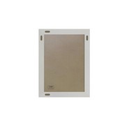 Canterbury 18" x 24" White Wall Mount Magnetic Chalkboard Sign, Hanging Wall Chalkboard Memo Board for Home, School, or Business, HGWA-GDIS-CRE8-954315-GG
