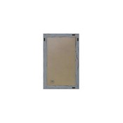 Canterbury 11" x 17" Rustic Gray Wall Mount Magnetic Chalkboard Sign, Hanging Wall Chalkboard Memo Board for Home, School, or Business, HGWA-GDIS-CRE8-962315-GG