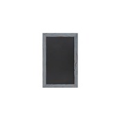 Canterbury 11" x 17" Rustic Gray Wall Mount Magnetic Chalkboard Sign, Hanging Wall Chalkboard Memo Board for Home, School, or Business, HGWA-GDIS-CRE8-962315-GG