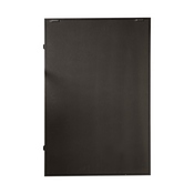 Banks 24x36 Jersey Display Case with Solid Pine Wood Frame, Velvet Backing Board, and Anti-Theft Lock in Black, HMHD-23M099YBN-BLK-2436-GG
