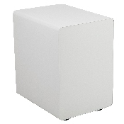 Ergonomic 3-Drawer Mobile Locking Filing Cabinet with Anti-Tilt Mechanism & Letter/Legal Drawer, White with Charcoal Faceplate, HZ-AP535-02-DGY-WH-GG