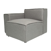 Bridgetown Luxury Modular Sectional Sofa, Left Side with Arm Rest, Gray, IS-IT2231-LC-GRY-GG