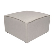 Bridgetown Luxury Modular Sectional Sofa, Ottoman Seat, Cream, IS-IT2231-OT-CRM-GG