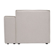 Bridgetown Luxury Modular Sectional Sofa, Right Side with Arm Rest, Cream, IS-IT2231-RC-CRM-GG