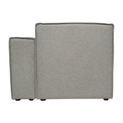 Bridgetown Luxury Modular Sectional Sofa, Right Side with Arm Rest, Gray, IS-IT2231-RC-GRY-GG