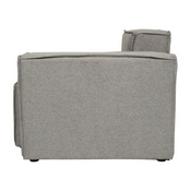 Bridgetown Luxury Modular Sectional Sofa, Right Side with Arm Rest, Gray, IS-IT2231-RC-GRY-GG