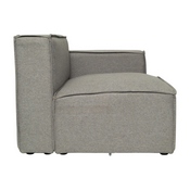Bridgetown Luxury Modular Sectional Sofa, Right Side with Arm Rest, Gray, IS-IT2231-RC-GRY-GG