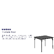 Kids Black Folding Table, JB-TABLE-BK-GG