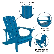 Blue Table and 2 Chair Set, JJ-C14501-2-T14001-BLU-GG