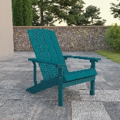 Charlestown All-Weather Adirondack Chair in Sea Foam Faux Wood, JJ-C14501-SFM-GG