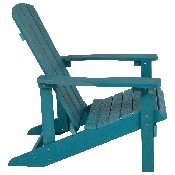 Charlestown All-Weather Adirondack Chair in Sea Foam Faux Wood, JJ-C14501-SFM-GG