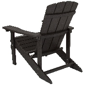 Charlestown All-Weather Adirondack Chair in Slate Gray Faux Wood, JJ-C14501-SLT-GG