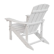 Charlestown All-Weather Poly Resin Wood Adirondack Chair in White, JJ-C14501-WH-GG