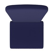 Charlestown Set of 2 All Weather Indoor/Outdoor High Back Adirondack Chair Cushions, Patio Furniture Replacement Cushions - Blue, JJ-CSN14501-BL-2-GG