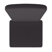 Charlestown Set of 2 All Weather Indoor/Outdoor High Back Adirondack Chair Cushions, Patio Furniture Replacement Cushions - Gray, JJ-CSN14501-GY-2-GG