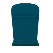Charlestown Set of 2 All Weather Indoor/Outdoor High Back Adirondack Chair Cushions, Patio Furniture Replacement Cushions - Teal, JJ-CSN14501-TL-2-GG