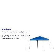 10'x10' Blue Outdoor Pop Up Event Slanted Leg Canopy Tent with Carry Bag, JJ-GZ1010-BL-GG