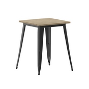 Declan Commercial Grade Indoor/Outdoor Dining Table, 23.75
