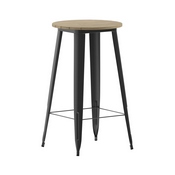 Declan Commercial Indoor/Outdoor Bar Top Table, 23.75