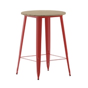 Declan Commercial Indoor/Outdoor Bar Top Table, 30