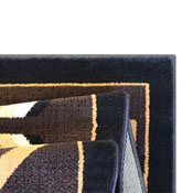 Amado Collection Southwestern 5' x 7' Brown Area Rug - Olefin Accent Rug with Jute Backing - Living Room, Bedroom, Entryway, KP-RGB9072-57-BN-GG