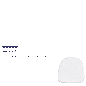Kids Soft White Fabric Chiavari Chair Cushion, LE-1-WH-KD-GG