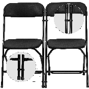 Black Plastic Ganging Clips - Set of 2, LE-3-BK-GANG-GG