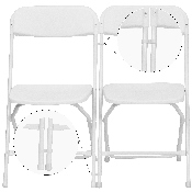 White Plastic Ganging Clips - Set of 2, LE-3-WHITE-GANG-GG