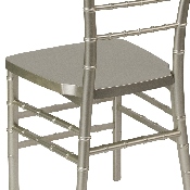 HERCULES PREMIUM Series Champagne Resin Stacking Chiavari Chair, LE-CHAMP-GG