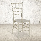 HERCULES Series Champagne Resin Stacking Chiavari Chair, LE-CHAMP-M-GG
