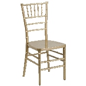 HERCULES PREMIUM Series Gold Resin Stacking Chiavari Chair, LE-GOLD-GG
