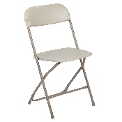 HERCULES Series 650 lb. Capacity Premium Beige Plastic Folding Chair, LE-L-3-BEIGE-GG